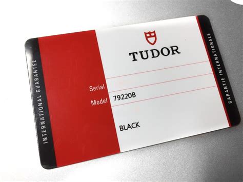 tudor warranty card|rolex tudor warranty card.